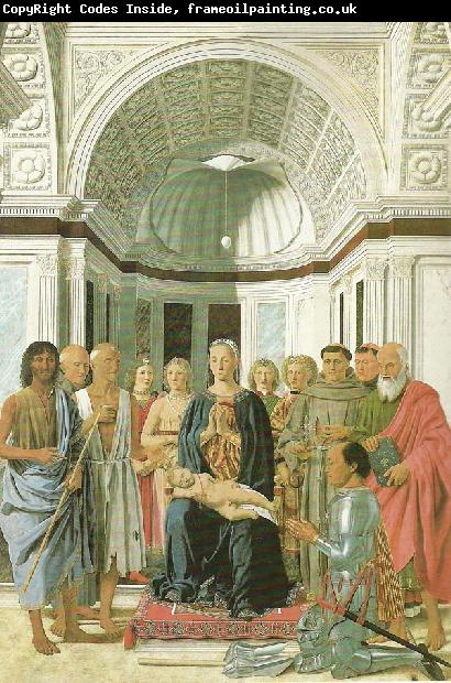Piero della Francesca montefel tro altarpiece